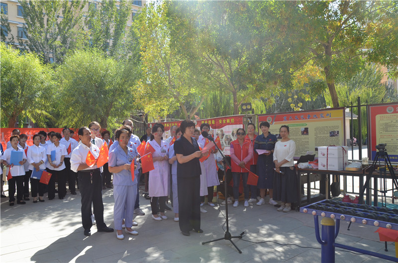 敦煌市社会福利院 迎国庆 庆重阳 感党恩