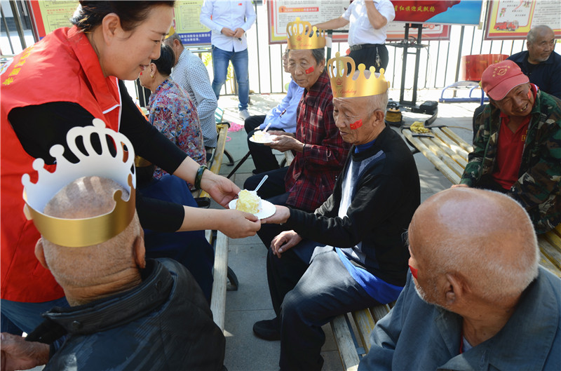 敦煌市社会福利院 迎国庆 庆重阳 感党恩