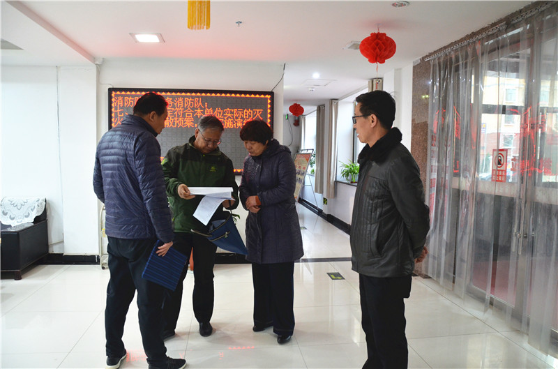敦煌福利院 酒泉市民政局领导调研敦煌市社会福利院消防安全工作