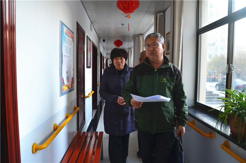 敦煌福利院 酒泉市民政局领导调研敦煌市社会福利院消防安全工作