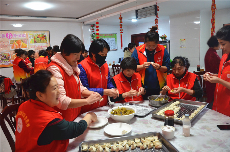 敦煌福利院 暖冬饺子，浓情冬至