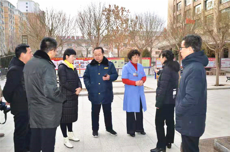 敦煌社会福利院 市领导春节前夕检查我院安全工作
