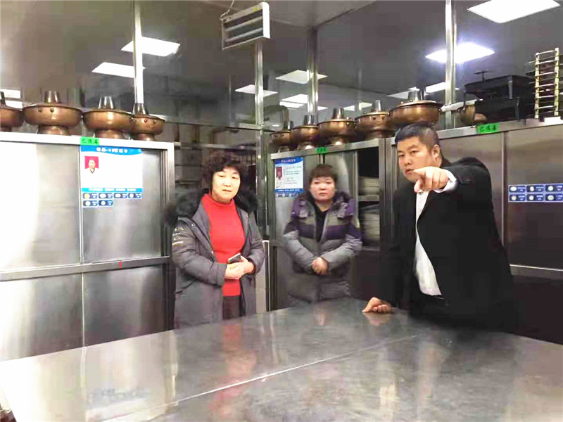 敦煌福利院 观摩学习4D管理经验，为老年人食品卫生安全保驾护航